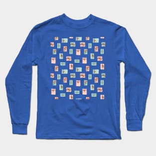 Christmas gift boxes pattern Long Sleeve T-Shirt